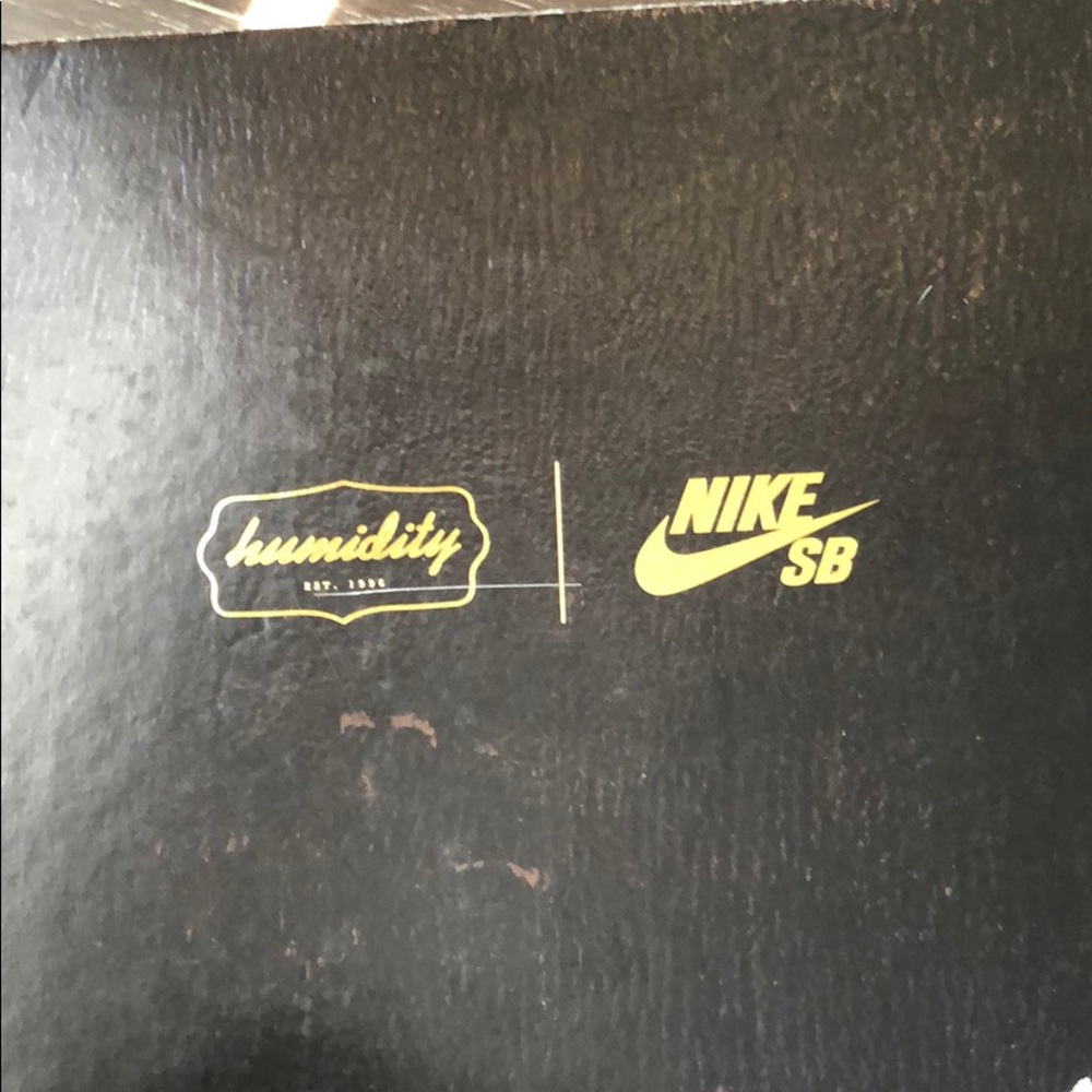 100% Deadstock Nike dunk high humidity special box